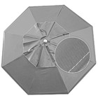 Ombrelone 240 Sem Abas Solasol Redondo - Cinza