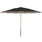 Ombrelone 240 Sem Abas Solasol Redondo - Preto