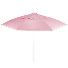 Ombrelone 240 Sem Abas Solasol Redondo - Rosa