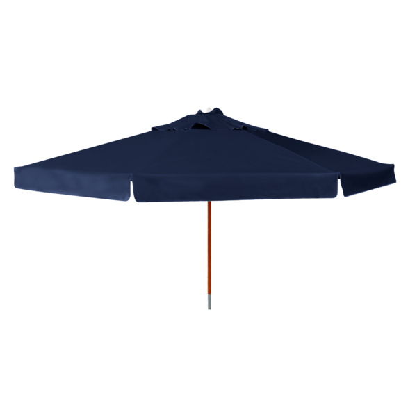 Ombrelone 240 Solasol Redondo Com Abas Sungap - Azul Marinho