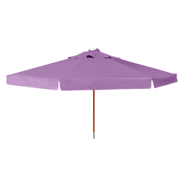 Ombrelone 240 Solasol Redondo Com Abas Sungap - Lilás