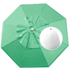 Ombrelone 240 Solasol Redondo Com Abas Sungap - Verde Agua