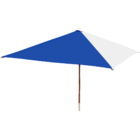 Ombrelone 2x2 Solasol Quadrado - Bicolor - Azul Royal