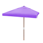 Ombrelone 2x2 Solasol Quadrado Com Abas Sungap - Lilás