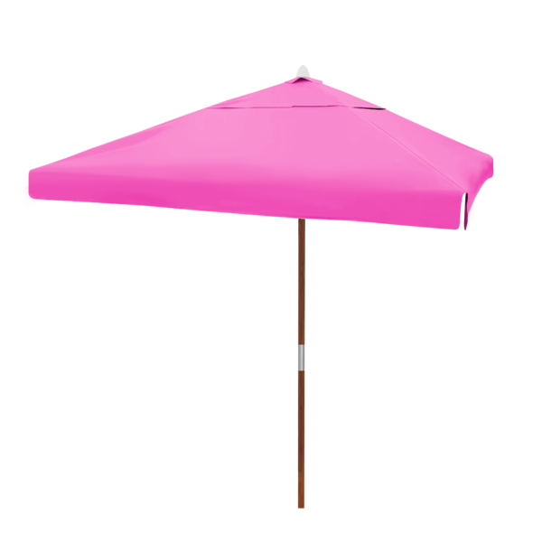 Ombrelone 2x2 Solasol Quadrado Com Abas Sungap - Rosa Pink