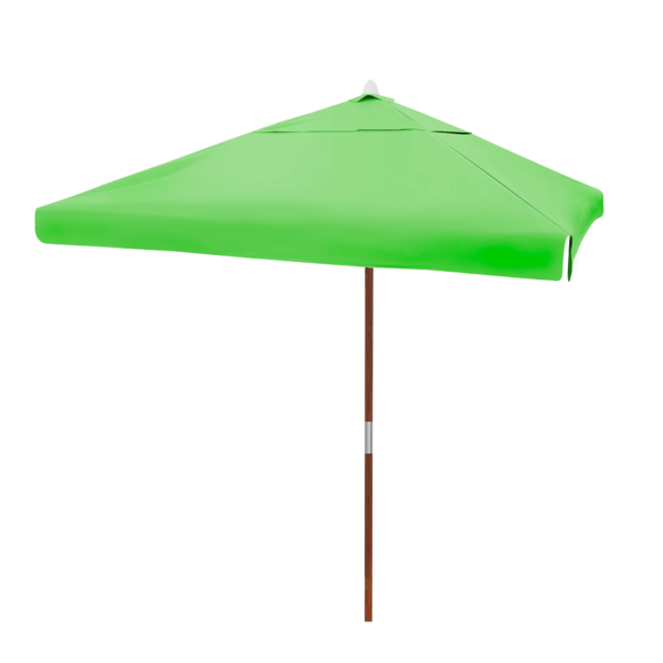 Ombrelone 2x2 Solasol Quadrado Com Abas Sungap - Verde Abacate