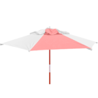 Ombrelone 300 Solasol Redondo - Bicolor - Rosa