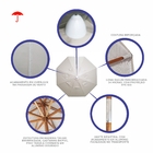 Ombrelone 300 Solasol Redondo Sungap - Creme