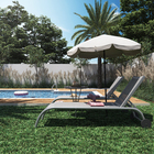 Ombrelone Aço Central Bigrey Bege 200cm Naterial