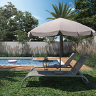 Ombrelone Aço Central Bigrey Bege 250cm Naterial