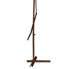 Ombrelone Aço Lateral Suspenso Marrom 300x255cm Belfix