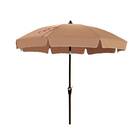 Ombrelone Alumínio Central Garden Bege 235x210cm Wupa