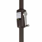 Ombrelone Alumínio Central Marrom 190x270cm Wupa