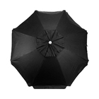 Ombrelone Alumínio Central Varas Preto 240 x 160 cm Belfix