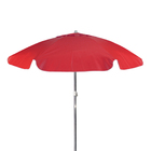 Ombrelone Alumínio Central Varas Vermelho 240x160cm Belfix