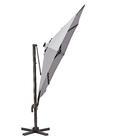 Ombrelone Aluminio Lateral Avea Cinza 245x287cm Naterial