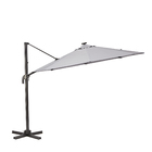 Ombrelone Aluminio Lateral Avea Cinza 245x287cm Naterial