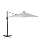 Ombrelone Aluminio Lateral Avea Cinza 245x287cm Naterial