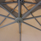 Ombrelone Aluminio Lateral Bege 200x300cm Wupa