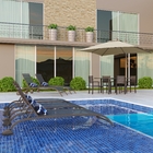 Ombrelone Aluminio Lateral Bege 200x300cm Wupa