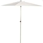Ombrelone Alumínio/Olefin Quadrado Branco 2X2m Outdoor