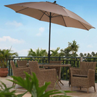 Ombrelone Alumínio Royal Shine Marrom 2,2x2,7m