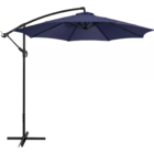 Ombrelone Articulado Guarda Sol De Praia Jardim Lateral 3 Met