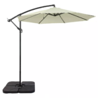 Ombrelone Articulado Guarda Sol De Praia Jardim Lateral 3 Met