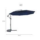 Ombrelone Bahamas Azul