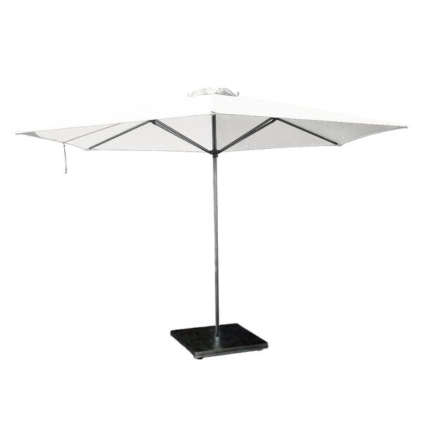 Ombrelone Central - 2,40m De Diâmetro - Em Alumínio - Com Bas