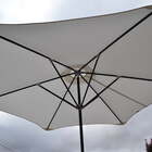 Ombrelone Central - 2,40m De Diâmetro - Em Alumínio - Com Bas