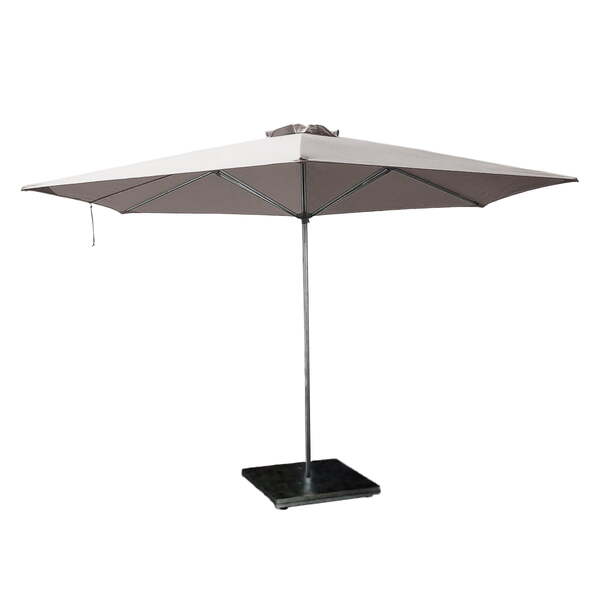 Ombrelone Central - 2,70m De Diâmetro - Em Alumínio - Com Bas