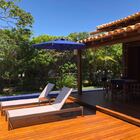 Ombrelone Central - 2,70m De Diâmetro - Em Alumínio - Com Bas