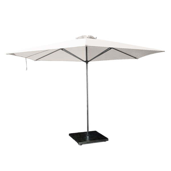 Ombrelone Central - 3,00m De Diâmetro - Em Alumínio - Com Bas
