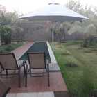 Ombrelone Central - 3,00m De Diâmetro - Em Alumínio - Com Bas