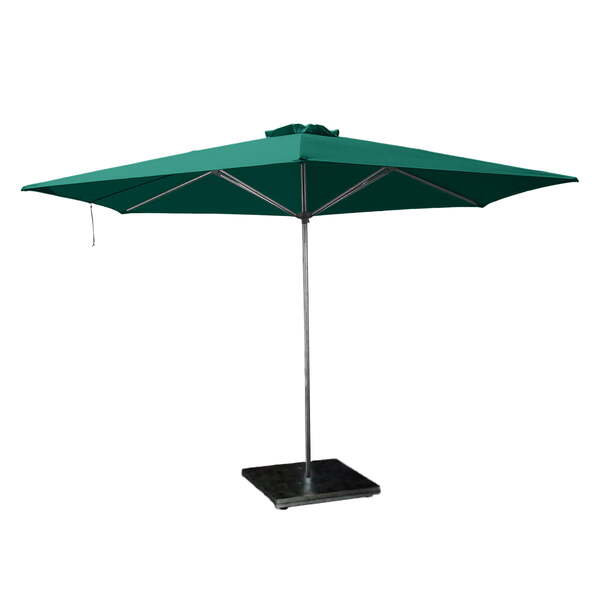 Ombrelone Central - 3,00m De Diâmetro - Em Alumínio - Com Bas