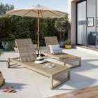 Ombrelone Alumínio e Poliéster Central Octogonal Agora Branco 247x295cm Naterial