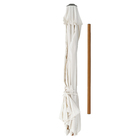 Ombrelone Alumínio e Poliéster Central Octogonal Agora Branco 247x295cm Naterial