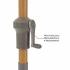 Ombrelone Alumínio e Poliéster Central Retangular Agora Verde 255x194x300cm Naterial