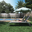 Ombrelone Central Alumínio Vali 180cm Verde Naterial