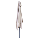 Ombrelone Alumínio e Poliéster Central Retangular Arkea Taupe 240x264x135cm Naterial