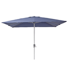 Ombrelone Alumínio e Poliéster Central Quadrado Aura Azul 271x285x285cm Naterial