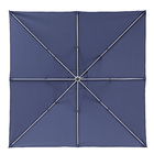 Ombrelone Alumínio e Poliéster Central Quadrado Aura Azul 271x285x285cm Naterial