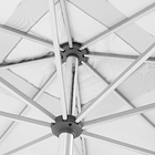 Ombrelone Alumínio e Poliéster Central Quadrado Aura Branco 271x285x285cm Naterial