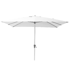 Ombrelone Alumínio e Poliéster Central Quadrado Aura Branco 271x285x285cm Naterial