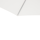 Ombrelone Central Aura Branco Alumínio 271x285x285cm Naterial