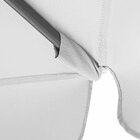 Ombrelone Alumínio e Poliéster Central Hexagonal Avea Branco 247x295cm Naterial