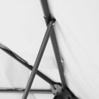 Ombrelone Alumínio e Poliéster Central Hexagonal Avea Branco 247x295cm Naterial