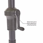 Ombrelone Alumínio e Poliéster Central Retangular Avea Cinza 255x194x300cm Naterial