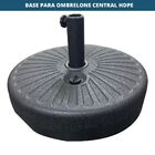 Ombrelone Central Bali Rivatti 270 Cm Em Alumínio Com Base Hd